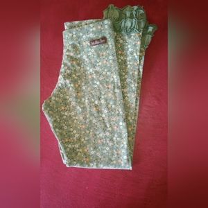 Matilda Jane Ruffle floral leggings